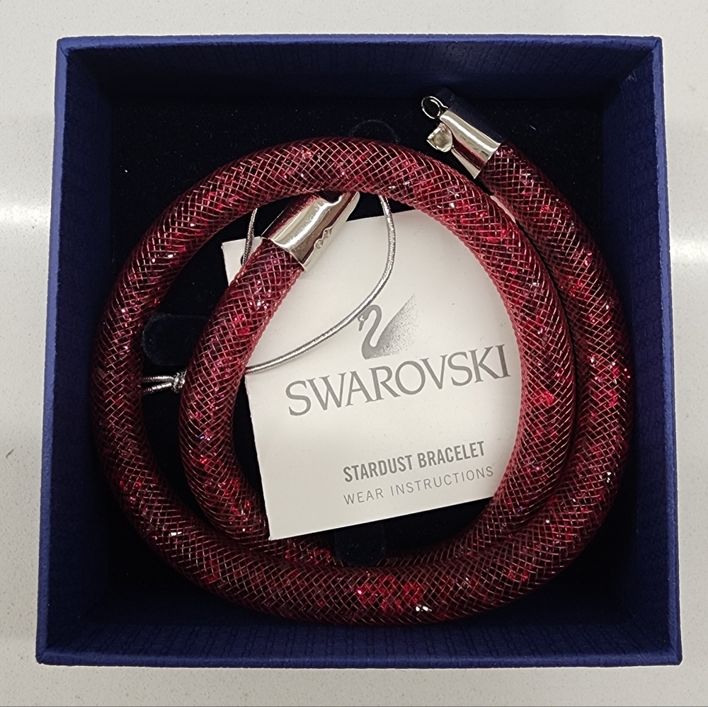 Swarovski Red Stardust Bracelet